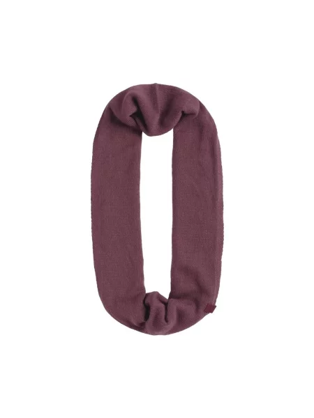 Pleteni okrugli šal Buff bordo
