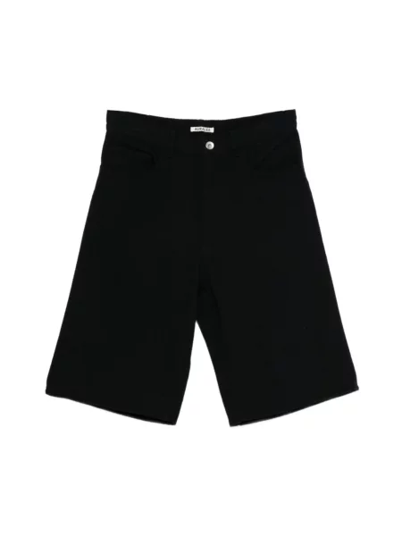 Szorty Auralee casual czarne