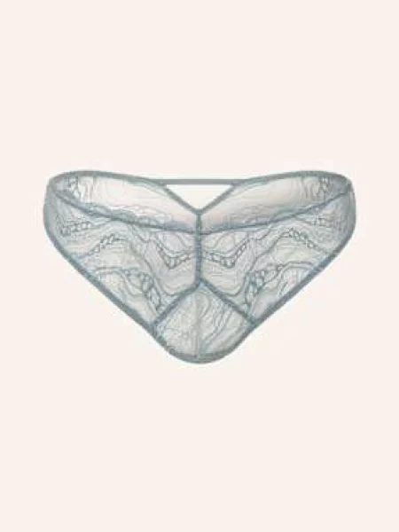 Calvin Klein Kalhotky Sensual Stretch Lace černošedá