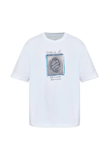 Tricou Samsøe Samsøe alb