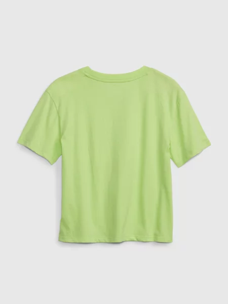 Tricou copii Gap verde