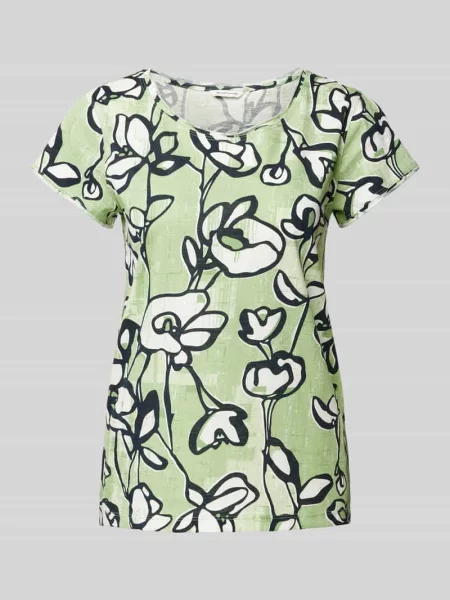 T-shirt o kroju regular fit z czystej bawełny Tom Tailor