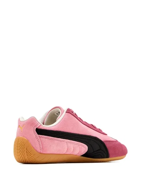 Sneakerși Puma Suede din piele de căprioară roz