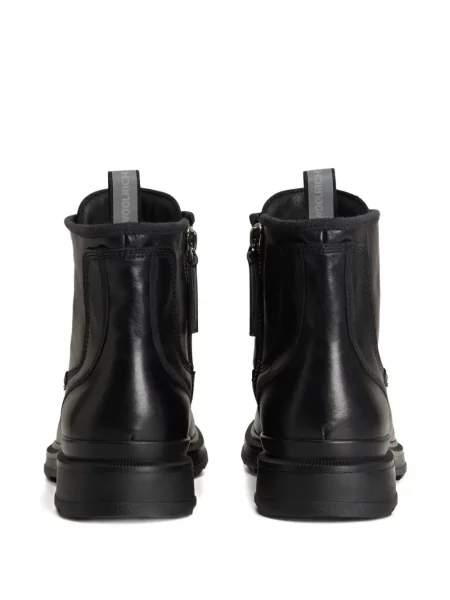 Botine Woolrich cu șireturi din dantelă