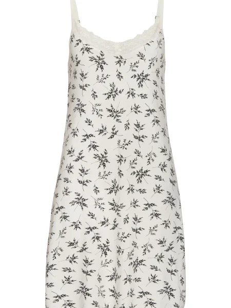 VIVANCE Spalna srajca Dreams svetlo bež črna