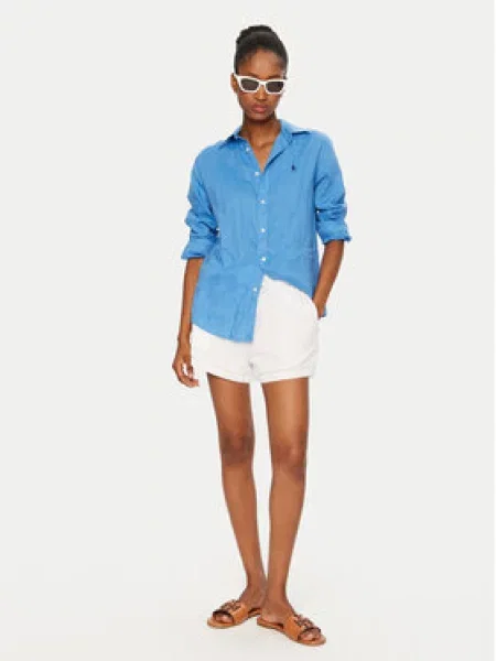 Seafolly Šortky z materiálu Beachedit bílá