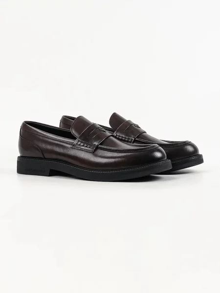 Karl Lagerfeld loaferji usnjeni Kai rjava