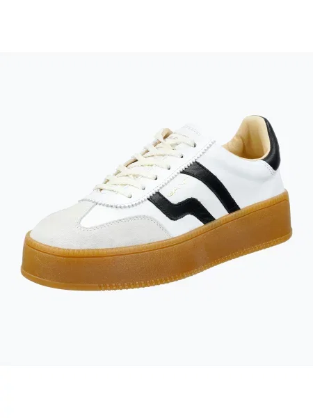 Încălțăminte pentru femei GANT Cuzmani white/black alb