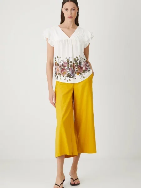 Блуза Medicine с принт бяло