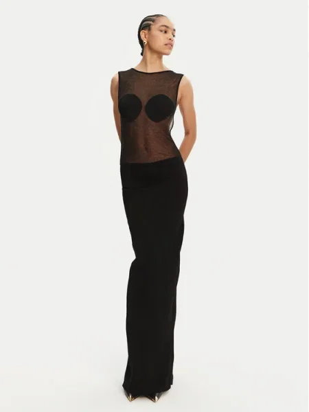 JACQUEMUS Официална рокля черен