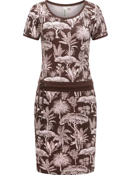 Ragwear Nyári ruhák Baomi Tropic Youmodo krém / sötét barna