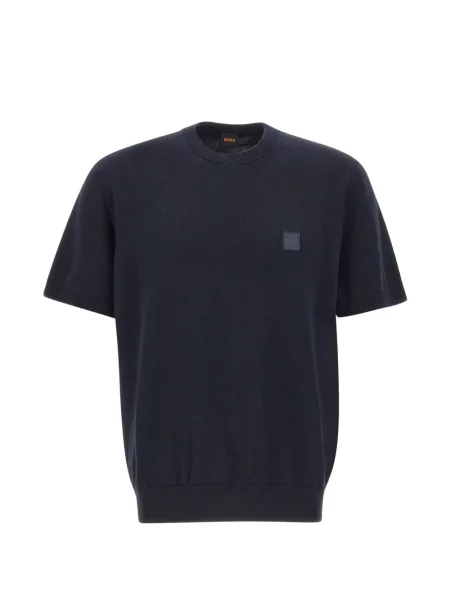 Tricou Boss cu autograf albastru