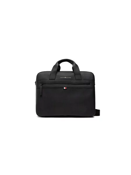 Business taška na notebook Tommy Hilfiger bílá