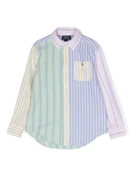 Koszula dziecięca Polo Ralph Lauren zielona