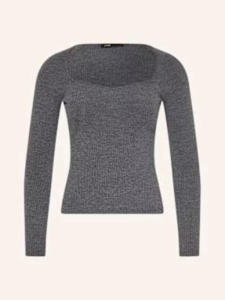 Maje Sweter grau szary