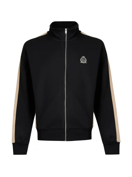 Nike Sportswear Tepláková bunda Club béžová čierna