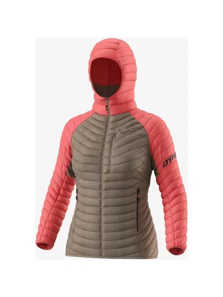 Kurtka Dynafit Radical Down Hooded jasnobrązowy XS różowy