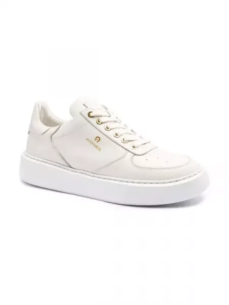 Aigner De piele sneakers SALLY 4D alb