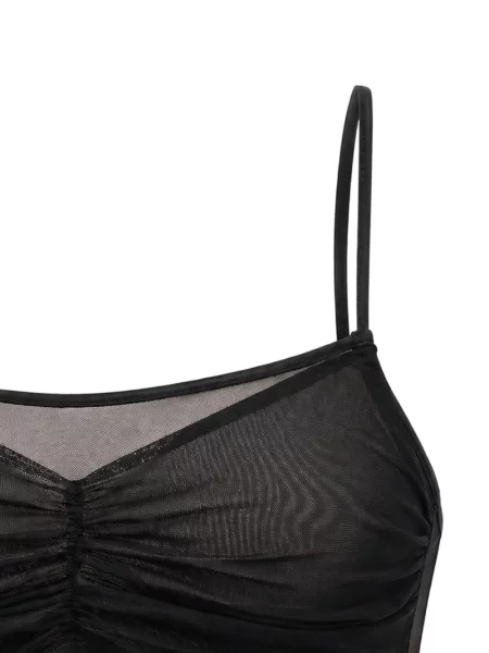 Sutien Zhilyova plasă negru
