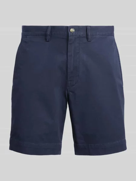 Krótkie szorty Polo Ralph Lauren ze stretchu bez obcasa granatowe
