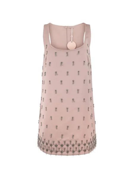 Mała mały sukienka mini Alexis garniturowa różowa