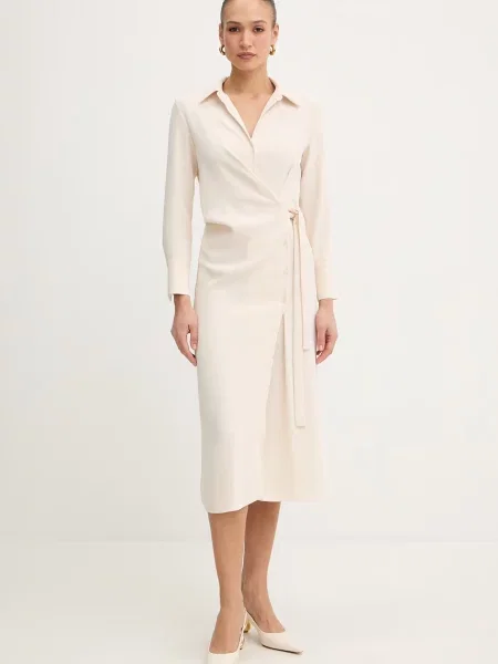 IBlues sukienka FATTI beżowa