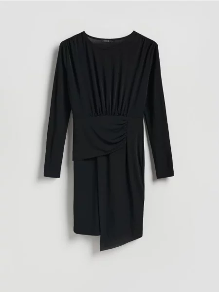 Reserved Rochie asimetrică negru