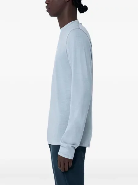 Tricou Rier lung gri