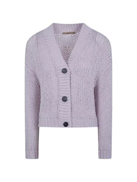 Cardigan Nuur cu decolteu în V violet