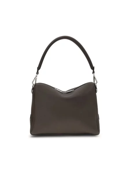 Torba crossbody Fendi skórzana brązowa