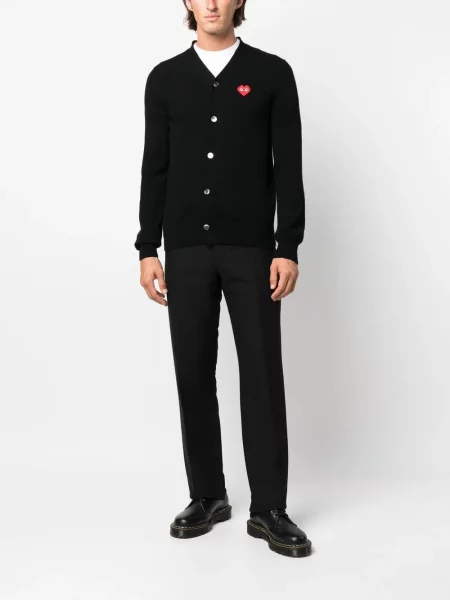 Cardigan Comme Des Garcons Play negru