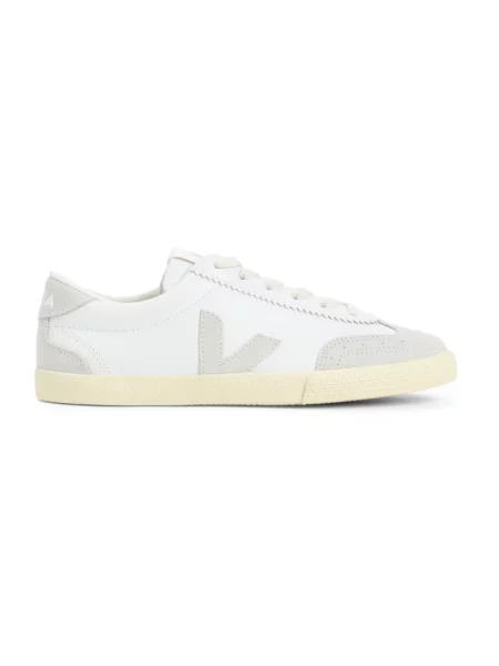 Sneakersy Veja Volley skórzane retro białe