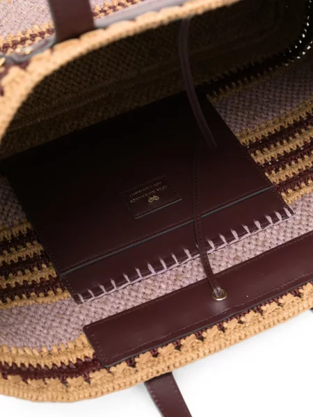 Geantă shopper Anya Hindmarch violet