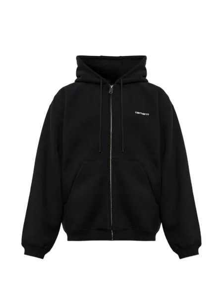Hanorac cu glugă Carhartt Wip cu broderie negru