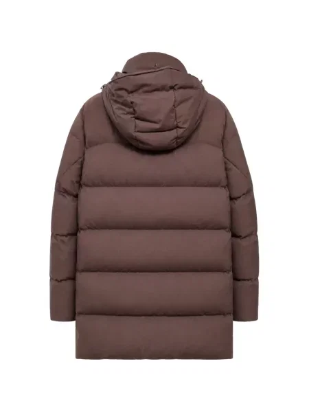 Geacă Paul & Shark cu glugă maro