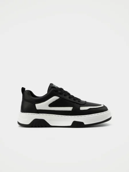 Кожаные кроссовки Urban Trace черные