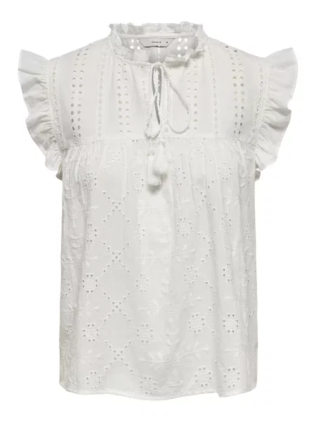 ONLY Bluza REVA off-bela bela