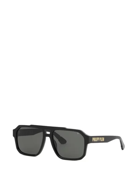 Sunčane naočale Philipp Plein Eyewear s autogramom crna
