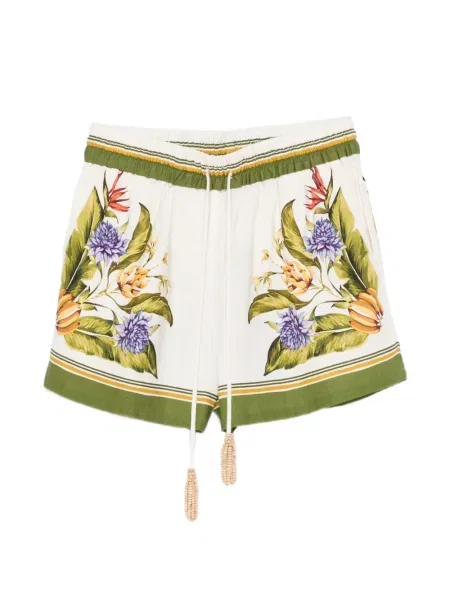 Pantaloni scurți Farm Rio cu model floral cu imagine