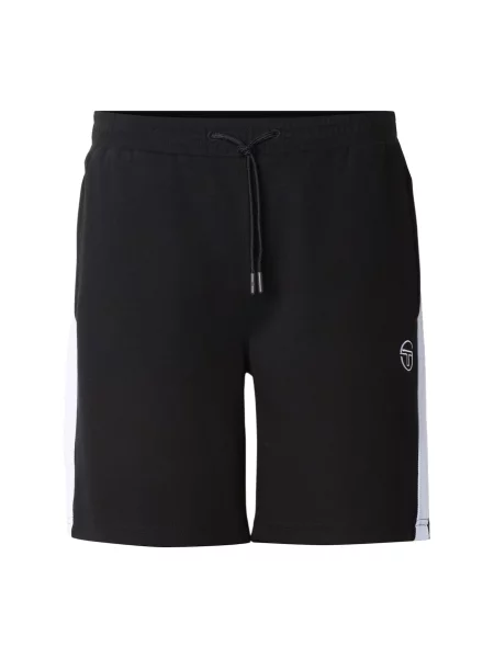 Sergio Tacchini Pantaloni Egeo negru alb