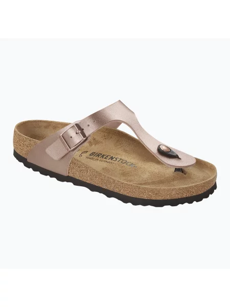 Дамски чехли BIRKENSTOCK Gizeh Birko-Flor copper розово