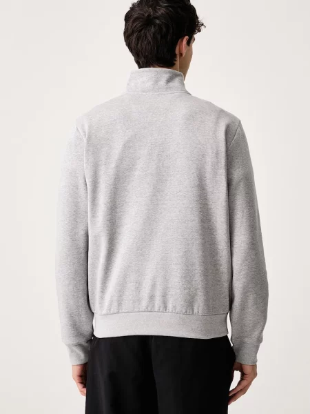 Bluza o kroju regular fit z troyer model "EVOLUTION" The North Face szara