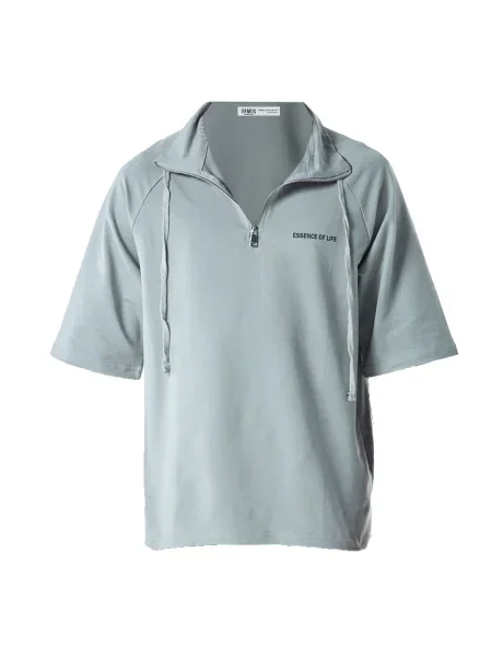 VAMOS CLO Tricou Christmas Rose / deschis gri