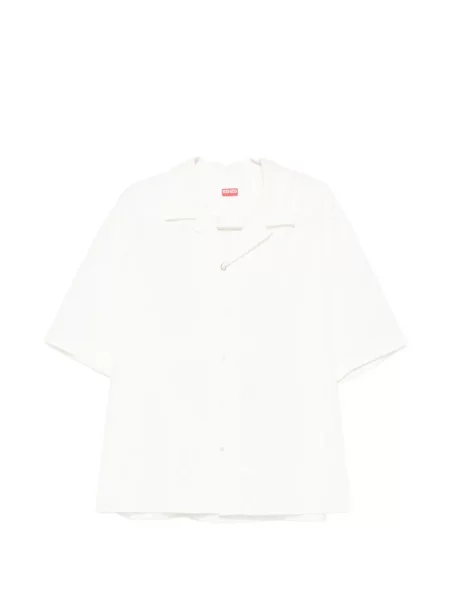 Къс риза Kenzo бяло