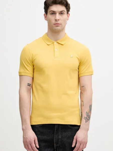 Tricou polo United Colors Of Benetton galben