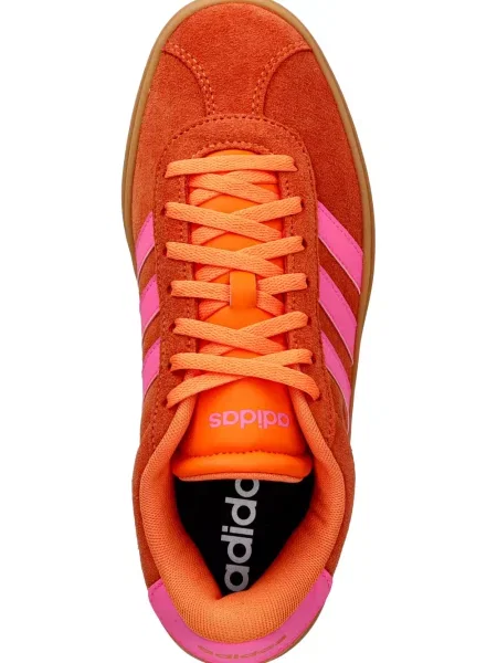 Ριγέ τρέξιμο μπουφάν Adidas με αυτόγραφο καφέ