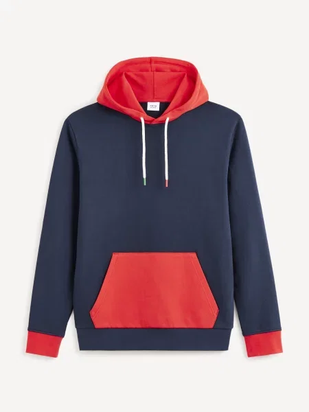 Hoodie Celio modra