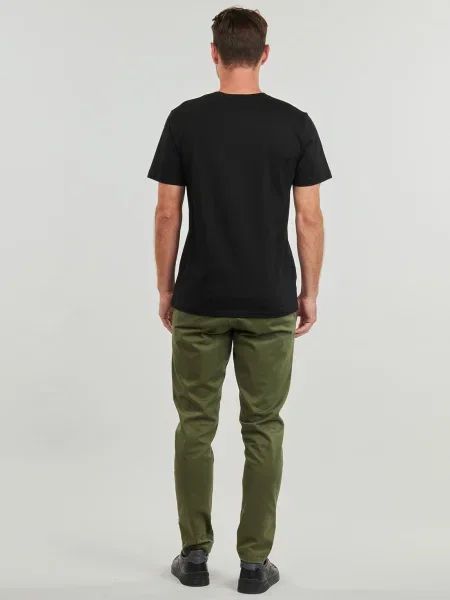 Tricou Fred Perry cu decolteu rotund negru