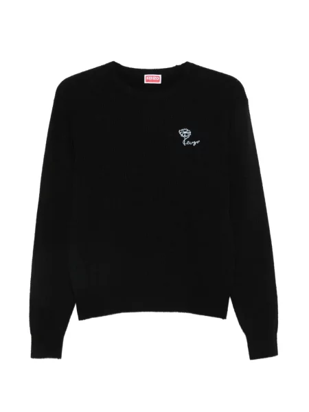 Pulover Kenzo cu model floral negru