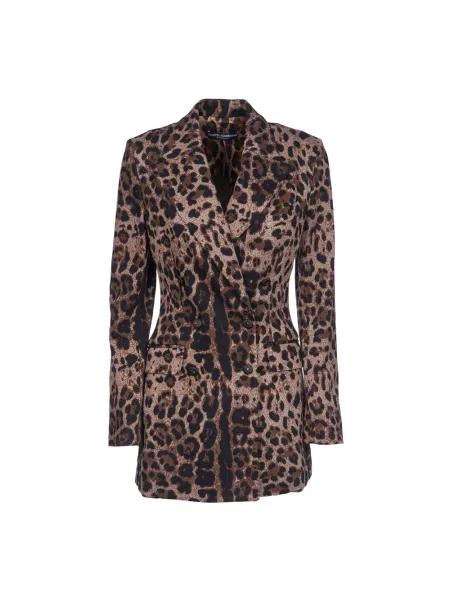 Płaszcz Dolce And Gabbana brązowy